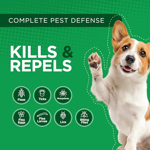 TevraPet Activate II Flea and Tick Prevention for Dogs, Small Dogs 4-10 lbs, Topical Drops, 4 Months Flea and Tick Treatment - Image 5