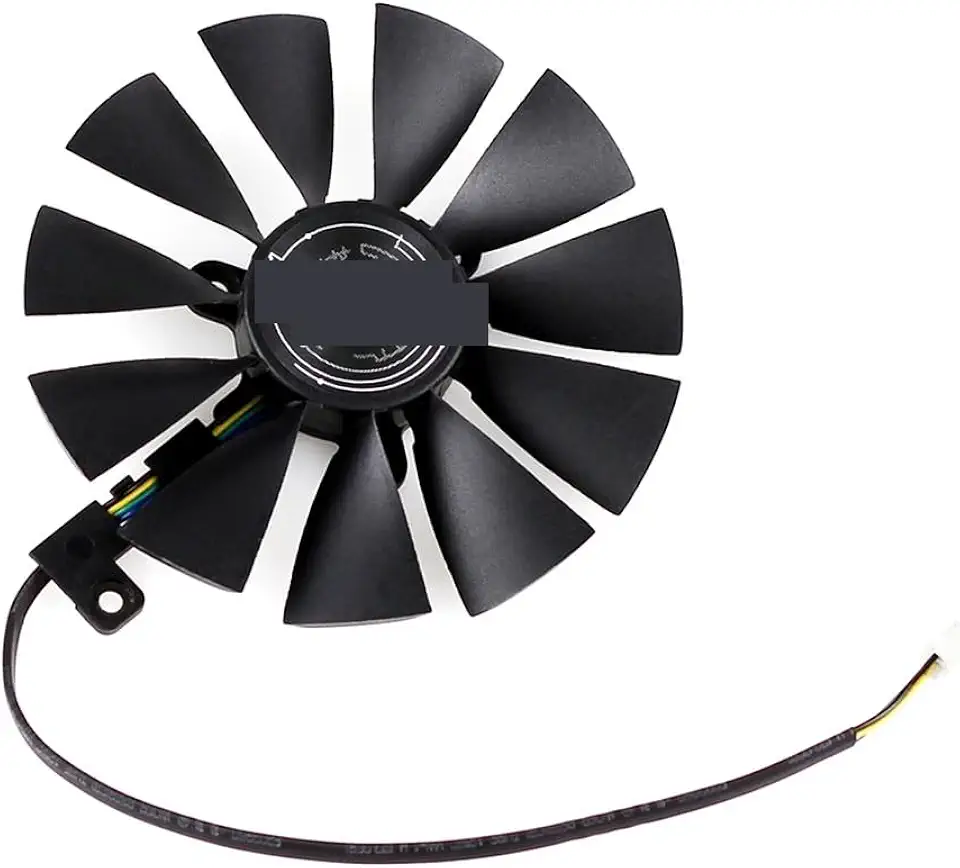87MM FDC10U12S9-C for Cooling Fan for ASUS for GeForce RTX 2080 2070 2060 Dual for Advanced OC for Gaming Graphics Card Cooler(Black B-Fan)