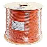 CAT.7 Verlegekabel 250m Duplex Best Gigabit Netzwerkkabel Kupfer LAN 1000Mhz S/FTP Kat 7