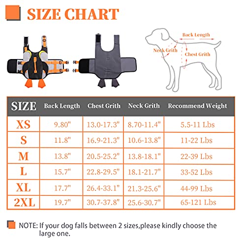 Dog Life Jacket With Rescue Handle, Ripstop Puppy Life Preserver, Pet Swimming Suit For Small Medium Large Dog, Adjustable Flotation Vest High Visibility Cute Penguin Shaped, Beach Boating Fishing #TOP3
