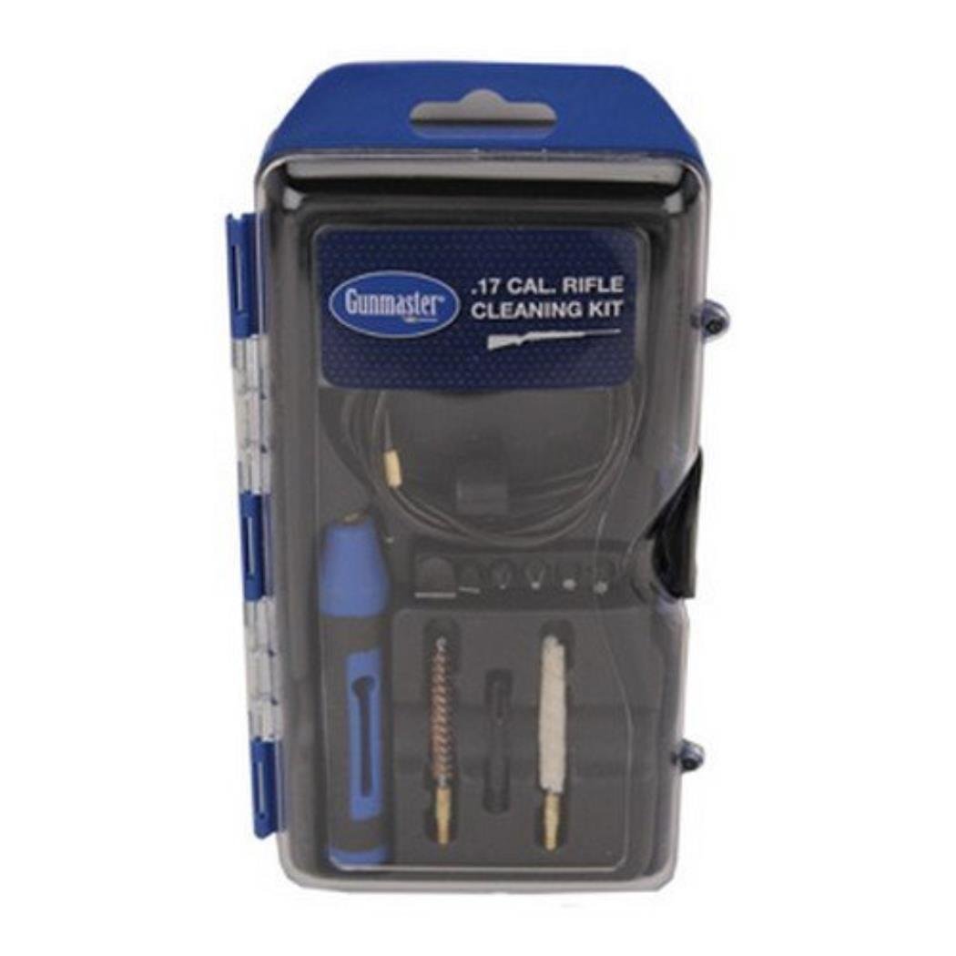 12Pc .17Cal Rifle Cleaning Kit w/Pull Through Rod & 6Pc Driver Bit Set