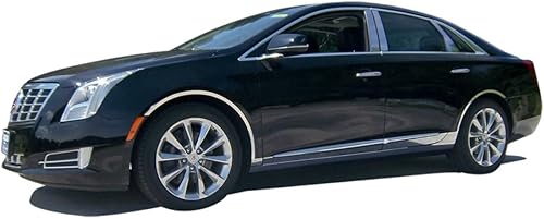 Miniatura 2 de QAA es compatible con Cadillac XTS 2013-2020 6 piezas de poste de pilar inoxidable PP53246