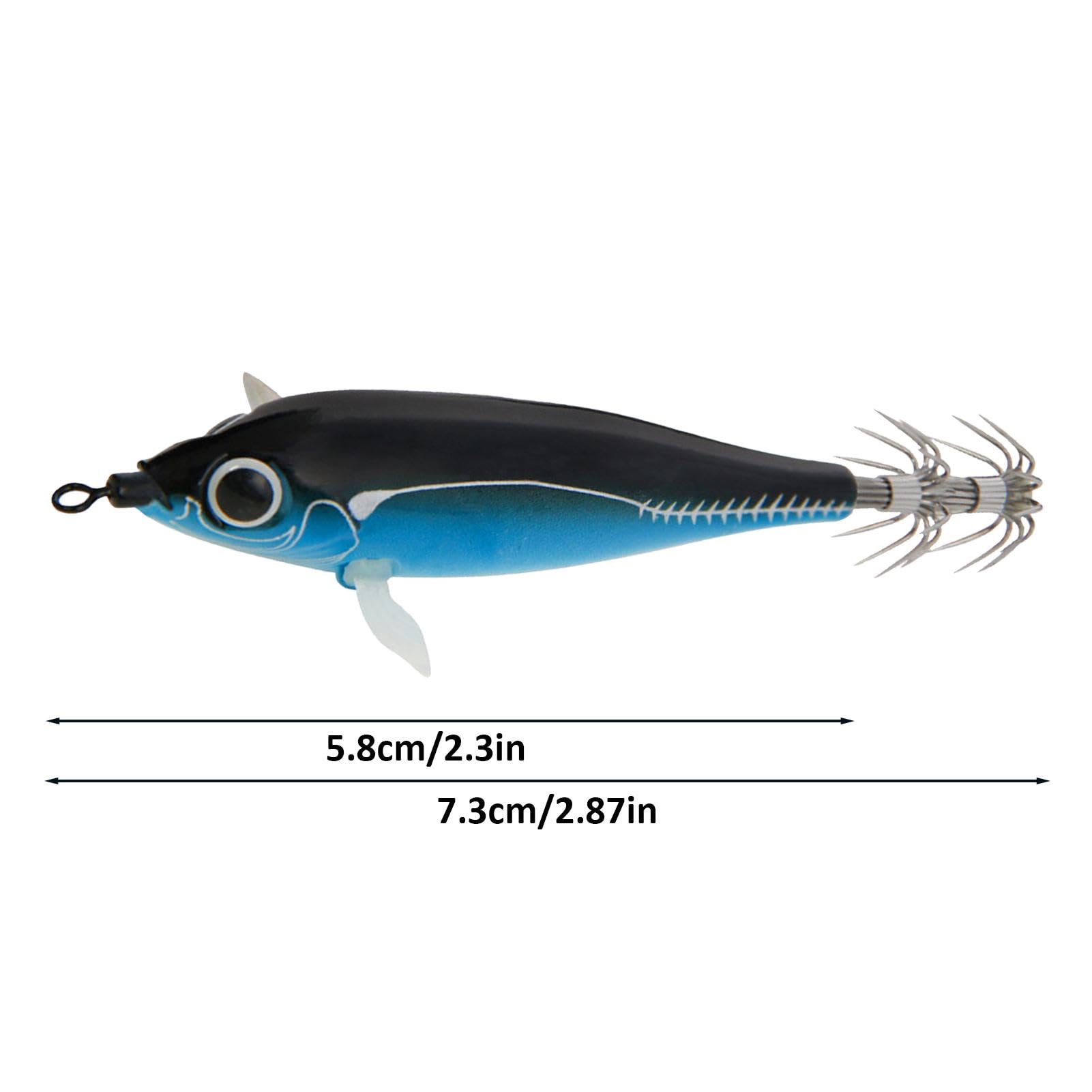 Attrezzatura Pesca Sportiva GS Esche Da Pesca Popper 5 Pz - Esche