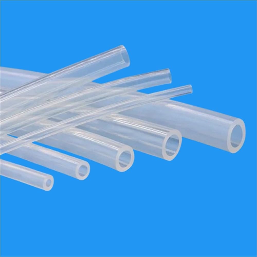 Tubo flessibile in gomma Tubo flessibile in silicone trasparente da 1/5/10 m, tubo in, diametro interno 0,5-12 mm, 1 pezz0(10M*8MM*12MM)