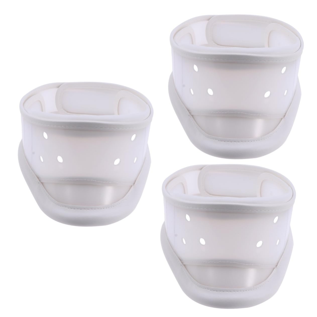 Ipetboom 3pièces Collier Cervical Réglable Pour Soutien Du Cou Pour Soulagement Des Douleurs Cervicales