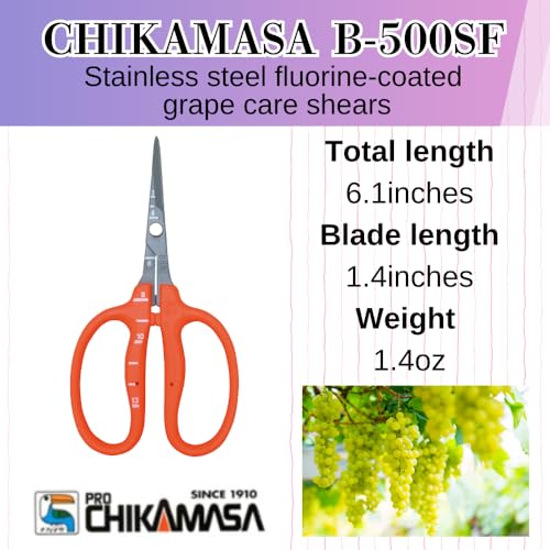 Tijeras de Jardín CHIKAMASA B-500SF Juego x2 miniatura 2