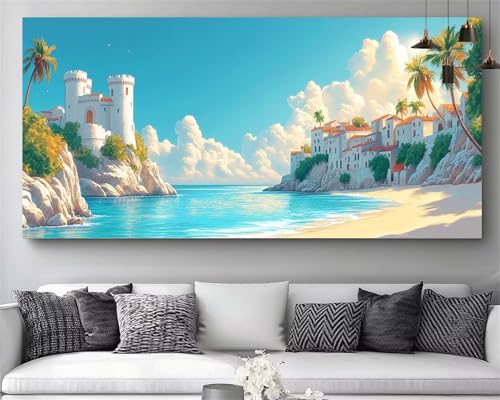 Cuadros de pintura por números para decoración del hogar: manualidades de punto de cruz M200