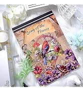 Kit 180 Accessori Scrapbooking - Adesivi Fiori PET, Per Journal, Planner, Album Foto (Pink Garden) - Foto 12