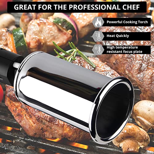 Sondiko Powerful Grill & Cooking Torch L8010, Sous Vide, Propane Kitchen Torch, Campfire Starter,  Adjustable Fire Gun For Steak, Bbq And Baking #TOP5