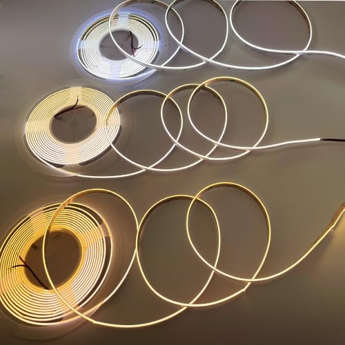 Tira LED flexible 5m 480 LEDs/m luz 4000K IP44 miniatura 5