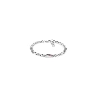 Tommy Hilfiger Jewelry Braccialetto a Catena da Uomo in Acciaio Inossidabile