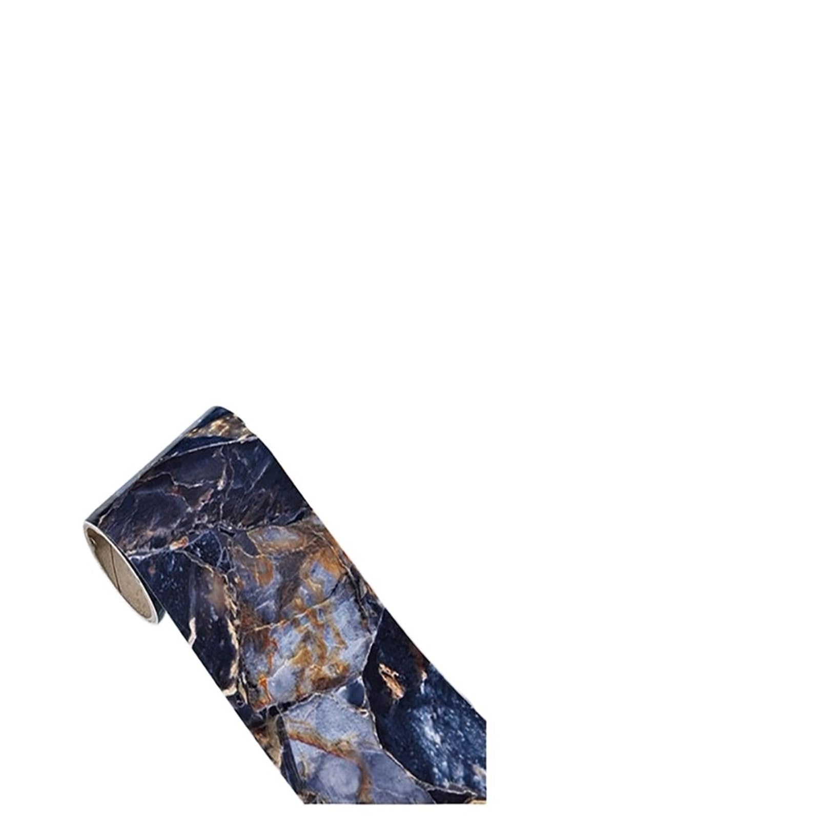 Xctdsvah Blue-5Cmx10m Wallpaper Border 10M Door Frame Waist Line Wallpaper Windowsill Marble Grain Skirting Self-Adhesive Waterproof(Blue-5Cmx10m)