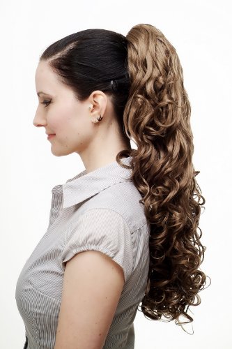 WIG ME UP - N310-14 Hairpiece ponytail extension very long massive volume voluminous curly amazing curls kinks dark ash blond 23inch - Image 2