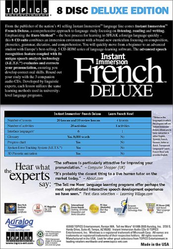 Instant Immersion French Deluxe #TOP2