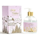 ROMIIE ZOI Christmas Liquid Hand Soap with Gift Box - Snowy Christmas, Infused with Falling Snow Aroma - 260ml/ 9 fl.oz - Christmas Gifts for Women/Her