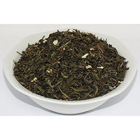 AMA-Feinkost 100g Jasmine green tea with jasmine flowers loose tea Cover