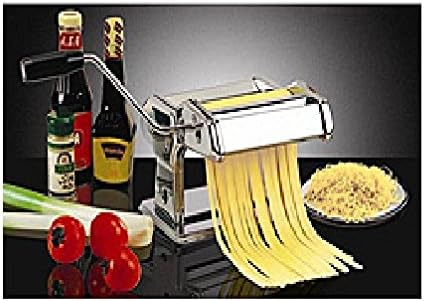Large Pasta Machine with Two Cutting Dies, 7 inch
