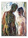 Amor und Psyche Poster von Edvard Munch 70 x 90 cm 
