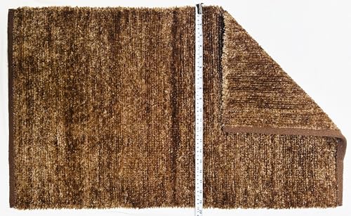 Image of House2Home Feather Cotton Blend Door Mat | 2Pc. Combo | 50x80cm | Side Binding - Available in 8 Colors (Camel)