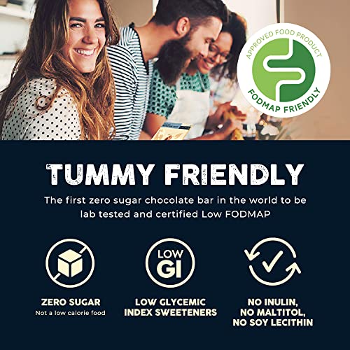 The Good Chocolate - Keto Mint Chocolate Bars, Zero Sugar, Lower Net Carb Snack, Lower Calorie, Vegan Chocolate Candy, 6 Bar Value Pack #TOP7