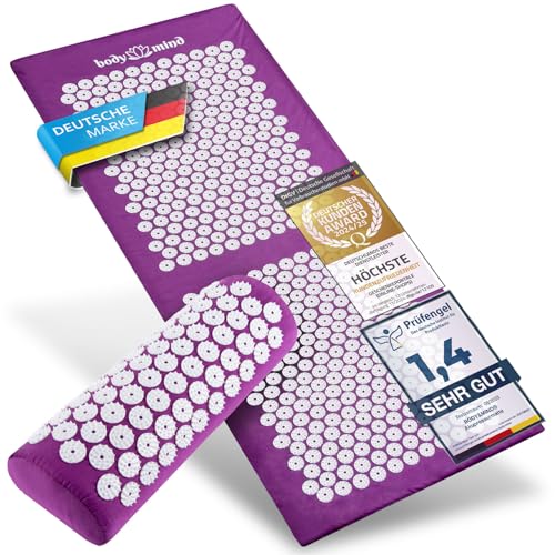 Tapis d'acupression Tapis d'ongles Yogi Tapis de relaxation et de massage Tapis d'acupuncture pour détendre votre corps et votre esprit (Taille XL (130x50cm))