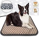 【Configuraciones ajustables】 La manta térmica para gatos tiene 3 configuraciones de calor bajas, medias y altas para satisfacer las diferentes necesidades climáticas.