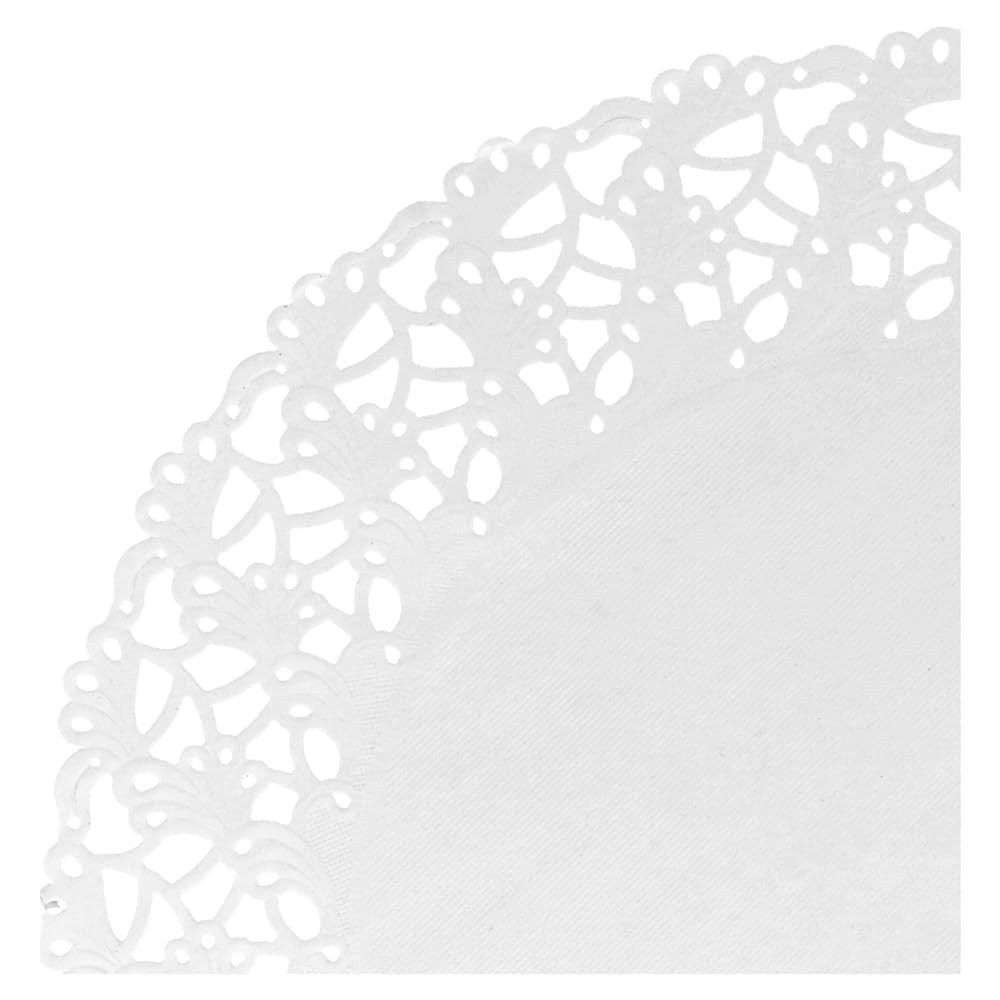 García de Pou 301.15 Rodales Calados, Diámetro 27 cm, Set de 8000, Blanco