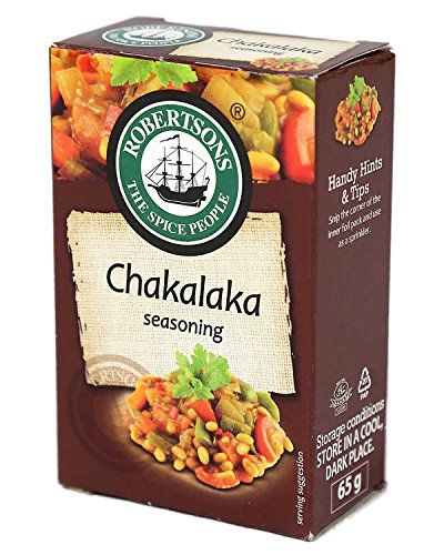 Robertsons Spice Chakalaka Seasoning 65g Imported from South Africa x 2 Pack