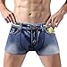 Eauptffy Pyjama Lustig Mitte Unterwäsche atmungsaktive Freizeitunterwäsche für Herren mit bedruckten Briefs Boxer Cotton Wasite Herrenunterwäsche New Chic Herren Unterwäsche