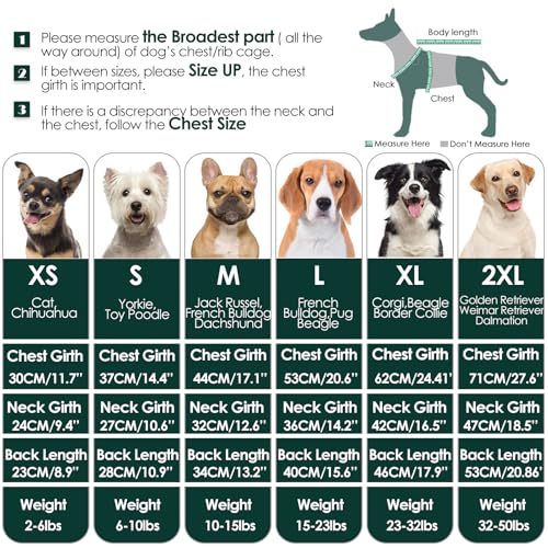 Image of AOFITEE Christmas Dog Sweaters for Large Dogs, Stretchy Turtleneck Dogs Sweater, Warm Dog Knitwear for Fall Winter, Green Pet Sweater with Harness Hole for Boston Terrier, French Bulldog, L