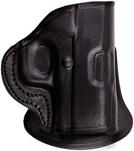 Tagua Gunleather S&W Bodyguard 380 PD2 Quick Draw Paddle Gun Holster, Black, Right Hand