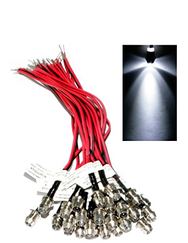 10 x LED Lichtpunkte Sternenhimmel kaltweiss 12V IP68 wasserdicht