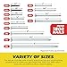 Top Quality Nail Assortment Kit – Over a 1800 Multipurpose Hardware Nails - 11 Different Sizes – Non Bendable & Sturdy - Compact Organized Box