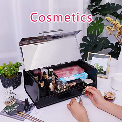 Lefroom Stainless Steel Bread Box With Keep Fresh Function, Multipurpose Storage Food Bin For Kitchen Countertop #TOP4