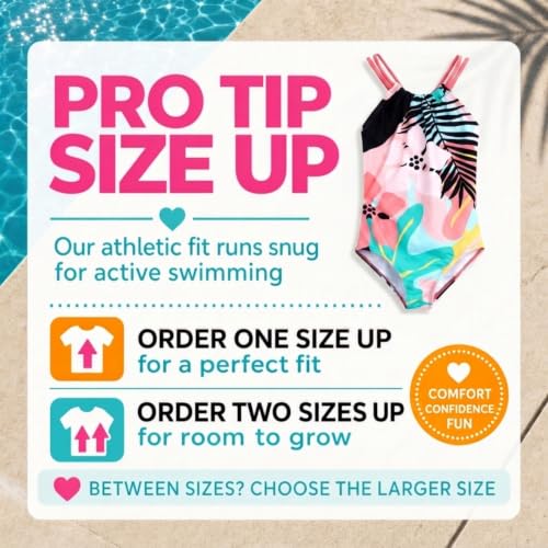 Image of Kanu Surf Girls Jasmine Beach Sport Halter One Piece Swimsuit
