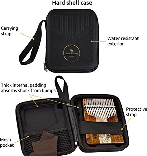 Meinl KL1706H Kalimba Thumb Piano 17 Touches en Acier avec Corps creux en Acacia et érable - Les Beatles, Paul McCartney, John Lennon, RIngo Starr, George Harrison Meinl KL1706H Kalimba Thumb Piano 17 Touches en Acier avec Corps creux en Acacia et érable – Image 5