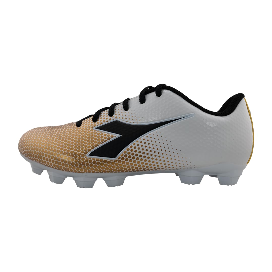 Diadora Cattura Youth Firm Ground Soccer Cleats, Little/Big Kid Sizing, Perfected for Natural and Artificial Playing Surfaces