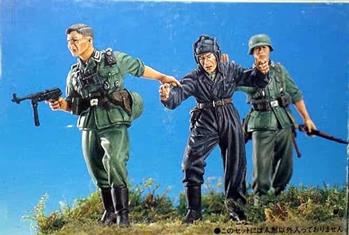 Kit de modélisme en résine soldat allemand WWII 1/35 figurine