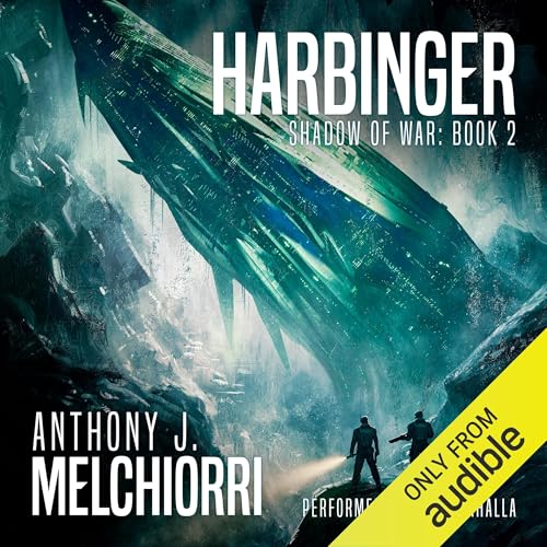 Harbinger Audiolibro Por Anthony J. Melchiorri arte de portada