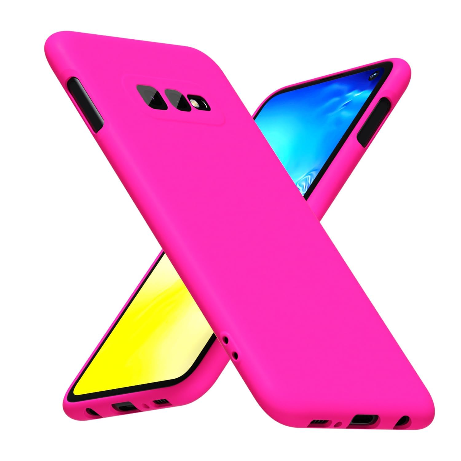 Coque Samsung S10e rose mate anti-rayures et lavable - 8