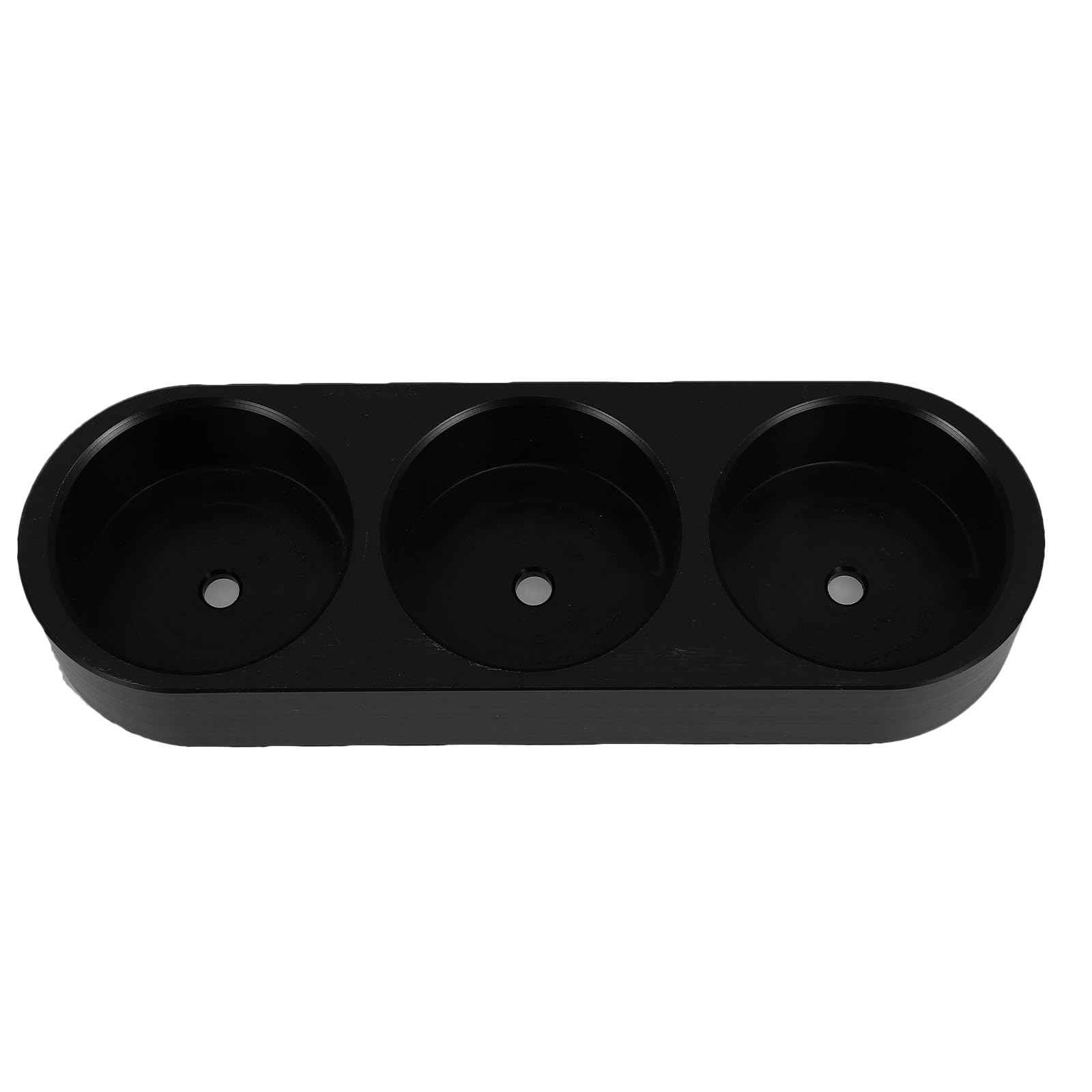 Luxshiny Soporte para bombonas de Gas, Organizador de 3 Ranuras para Cilindros de Gas, Soporte de encimera para Botellas de CO2, Base de Reutilizable Compatible con Cilindros de CO2 de 60 mm.