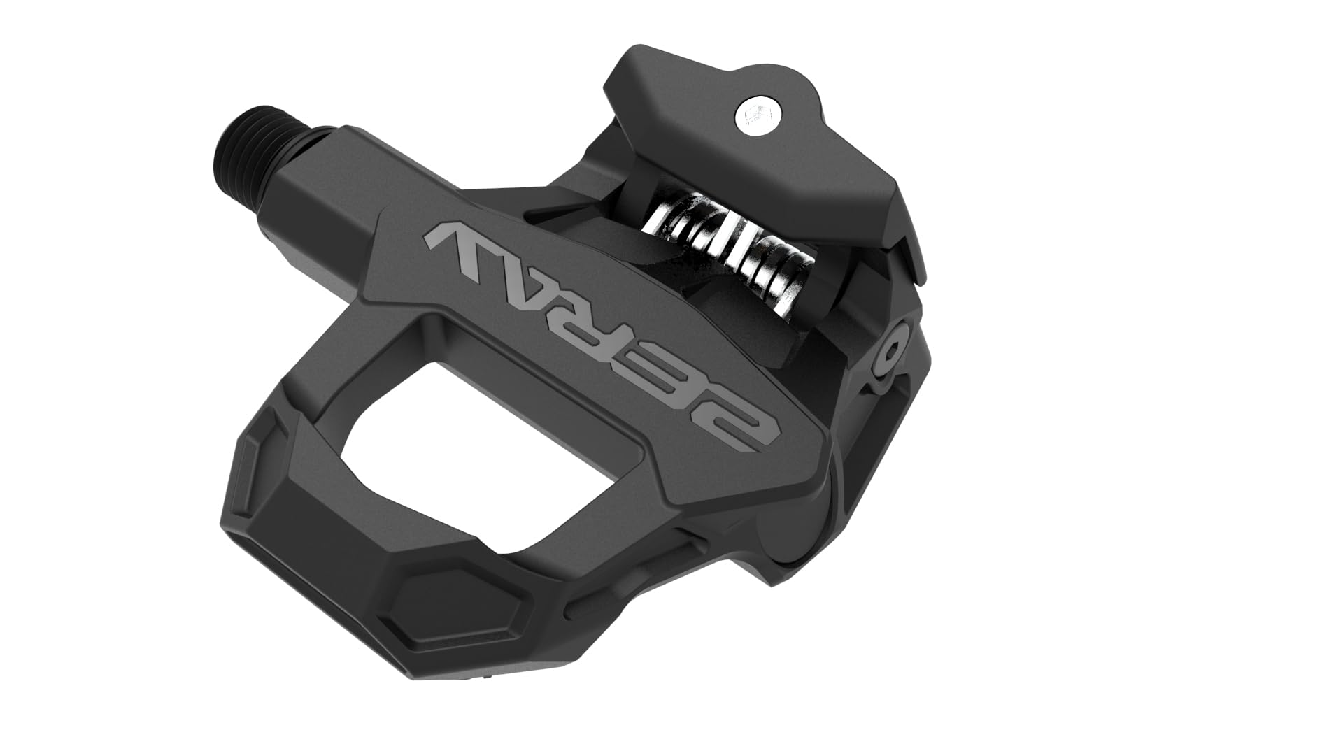 ZERAY ZP-115X – Pedales de Carretera Mixtos 2 en 1 con calas Look KEO | Plataforma + Automáticos | Carbono + Nylon, Rodamientos sellados, 292g/par (Negro)