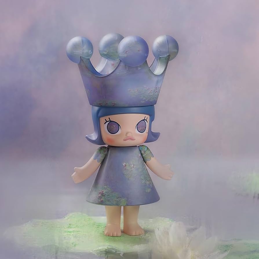 その他 MEGA  MOLLY 400% Monet-Les Nympheas POP MART MEGA ROYAL 400% Monet-Les Nymphéas Action Figure