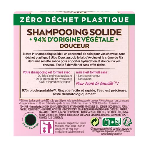 [Lot De 12] Shampooing Solide Hydratant Délicatesse Ultra Doux 60g - vue 6