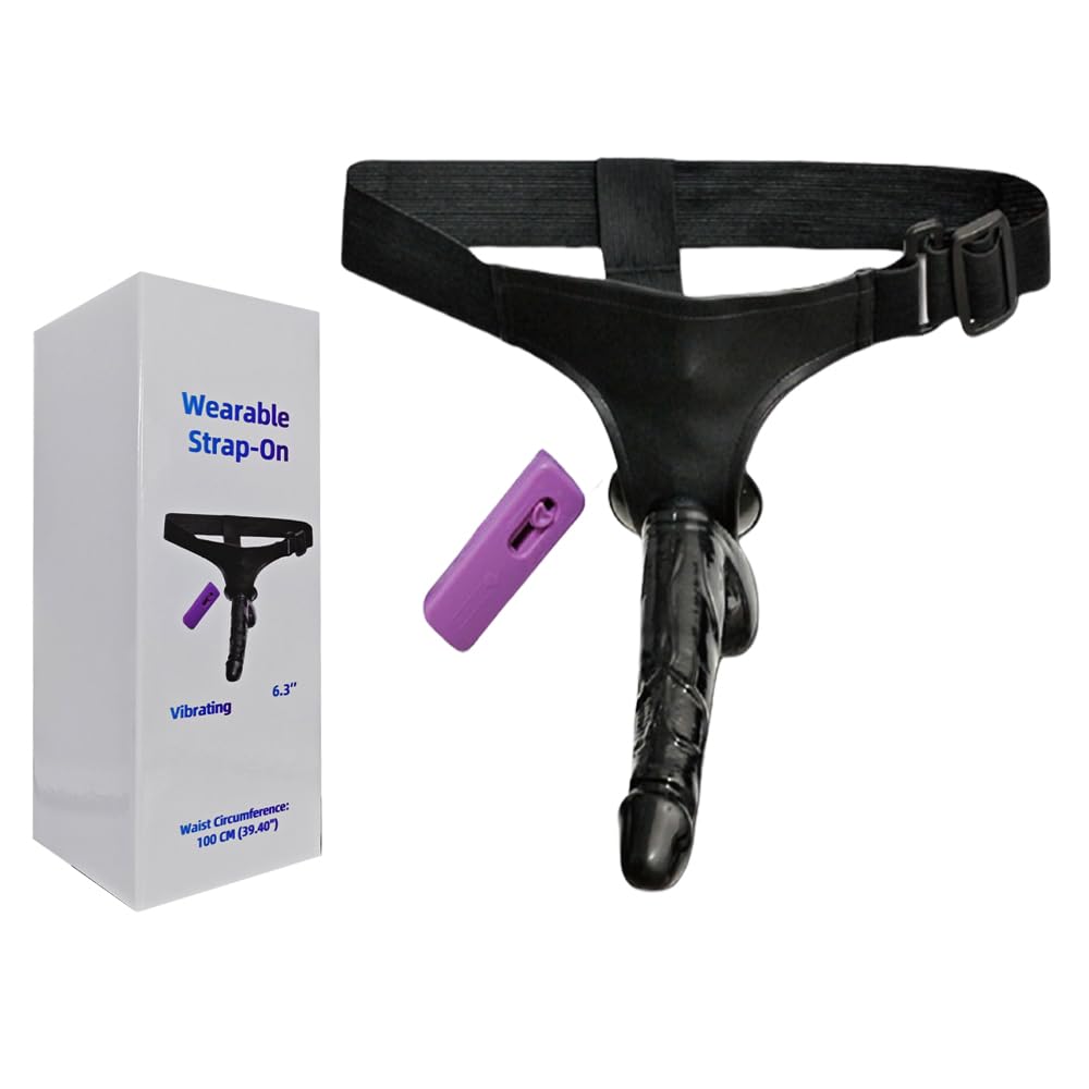 BeHorny Strap-On Harness 12-Speed Dildo with Vibration Functions