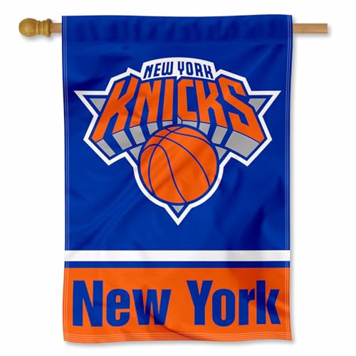 New York Knicks Two Ply and Double Sided House Flag