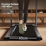 CURSOR FITNESS Laufband Für Zuhause Klappbar 14KM/H,Laufbänder mit Herzfrequenzmonitor, APP und Aufgerüsteter leiser Motor, Treadmill for Home mit 12 Trainingsprogrammen,Max Belastung 136KG – Bild 5