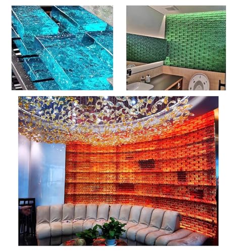 Briques de verre déco pour habiller un comptoir de bar moderne - 3