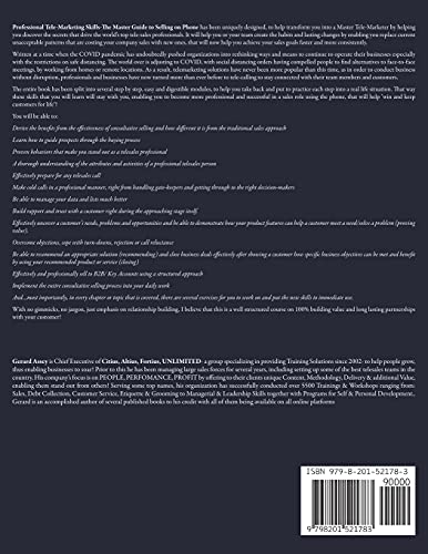 Professional Tele-Marketing Skills-The Master Guide to Selling on Phone