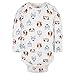Gerber Baby Boys 6-Pack Long-Sleeve Onesies Bodysuit, Snow Much Fun, 3-6 Months